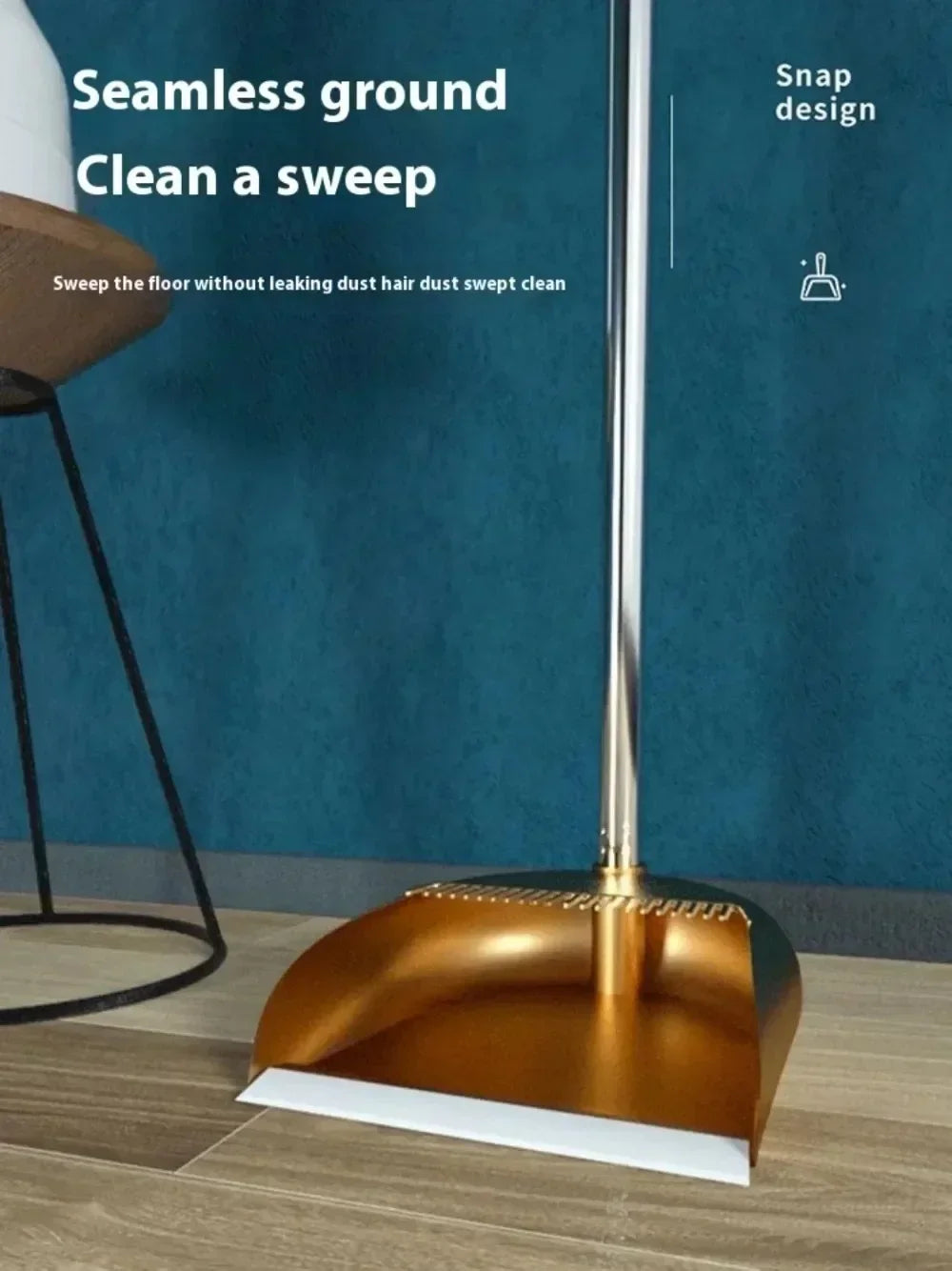 Plastic Broom and Dustpan Set Removable Combination Home Floor Cleaner Kit Sweeper Wiper Cleaning Tools Household Accessories