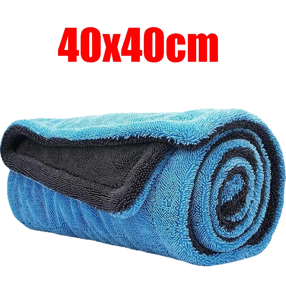 Microfiber Car Wash Towel Large Car Quick Drying Cloth Super Absorbent Car Window Cleaning Towel Thicken Car Detailing Rags
