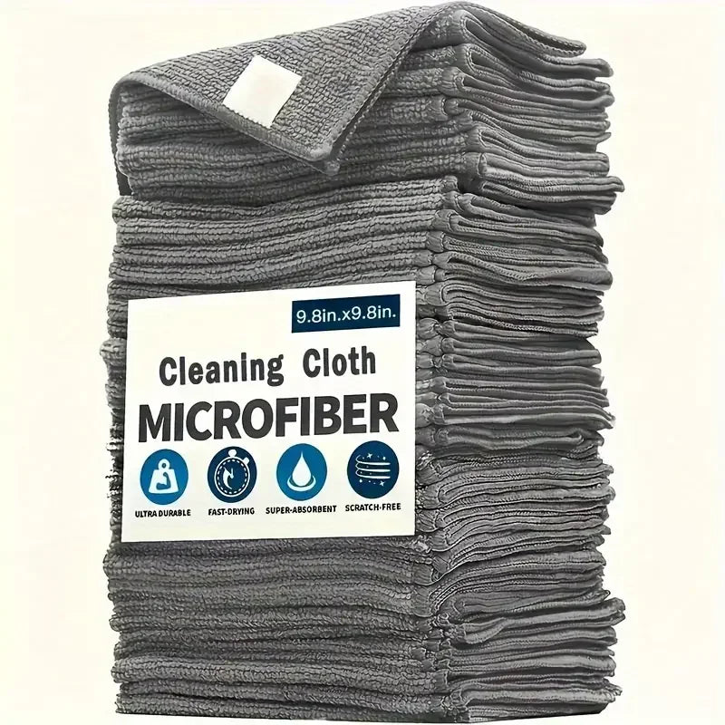 Microfiber Cleaning Cloths for Bicycle Car Kitchen Towel Absorbent Soft And Stain-removing Cloth Reusable Cleaning Towels