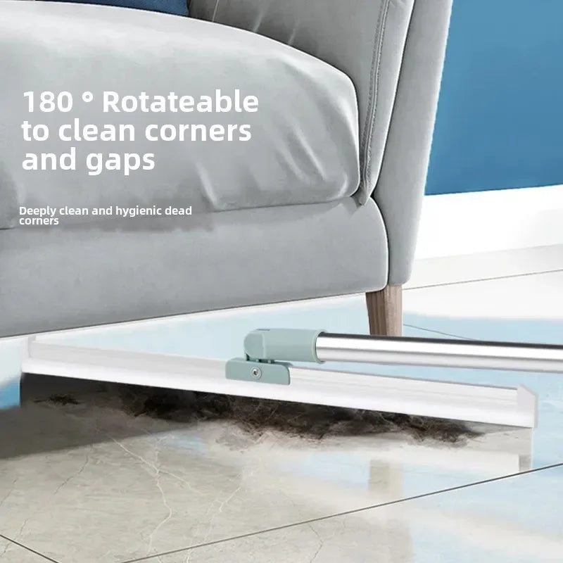 Magic Broom Silicone Bathroom Floor Scraper Household Bathroom Cleaning Squeegee Plastic Handle Two-In-One Dry And Wet Use