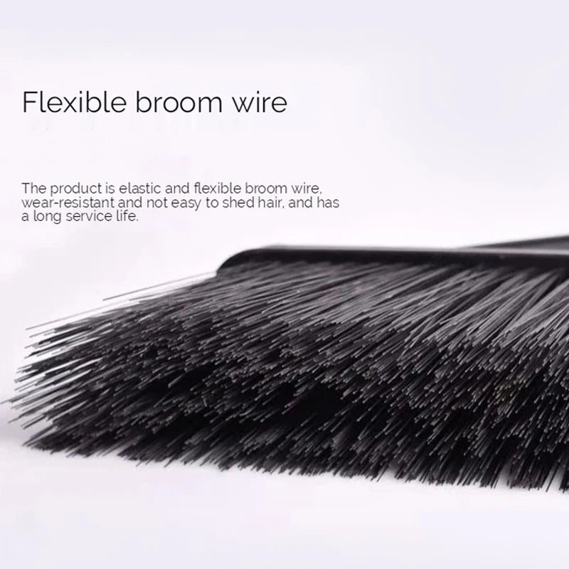 50cm Outdoor Broom Household Cleaning Tool Sanitation Warehouse Factory Garden Courtyard Hard Bristled Labor-saving Broom