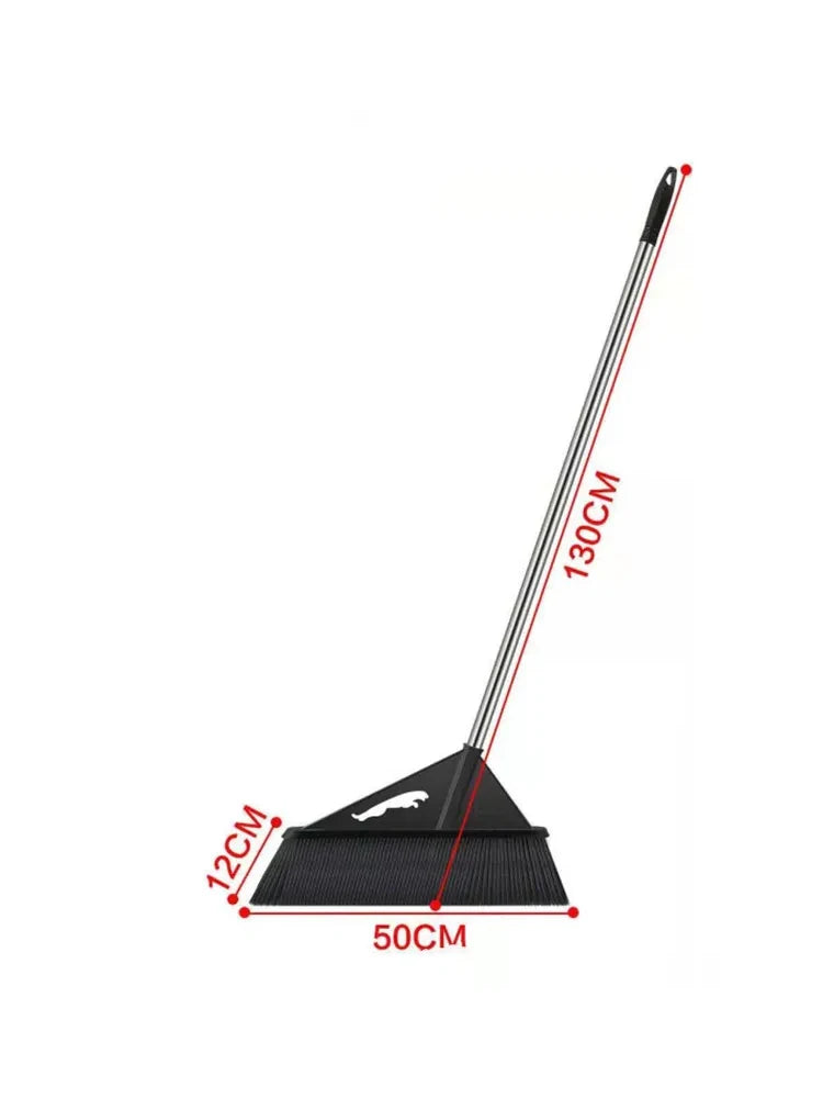50cm Outdoor Broom Household Cleaning Tool Sanitation Warehouse Factory Garden Courtyard Hard Bristled Labor-saving Broom