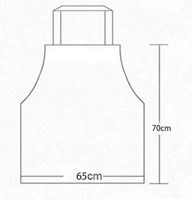 Cotto Linen Striped Apron With Thin Cotton Fabric Waistband For Stain Oil Resistance Coffee Overalls Apron Kitchen Accessories