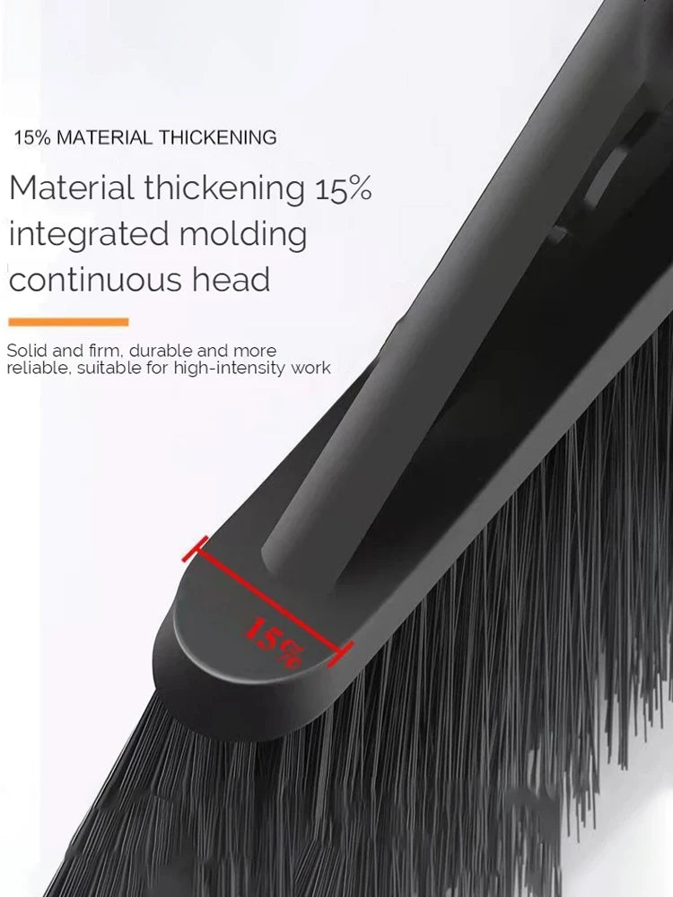 50cm Outdoor Broom Household Cleaning Tool Sanitation Warehouse Factory Garden Courtyard Hard Bristled Labor-saving Broom
