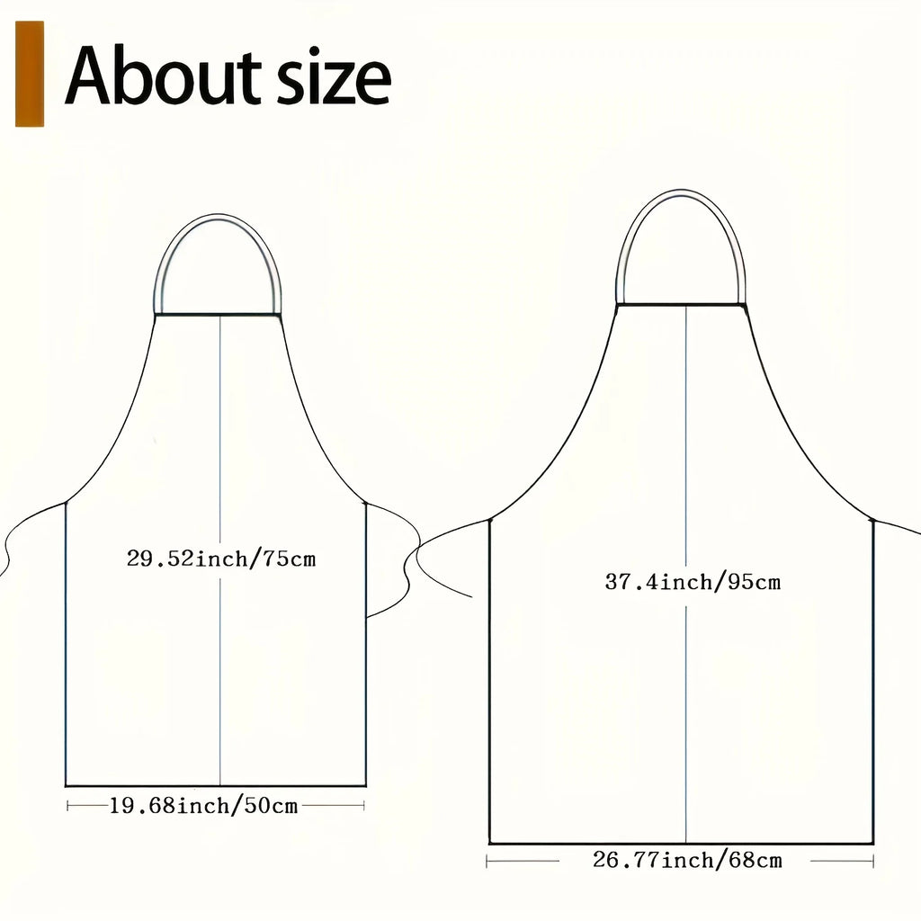 Custom Name Pattern Chef Hat Cooking Apron for Women Men Unisex Bib Kitchen Cooking Tablier Cuisine Chef Baking