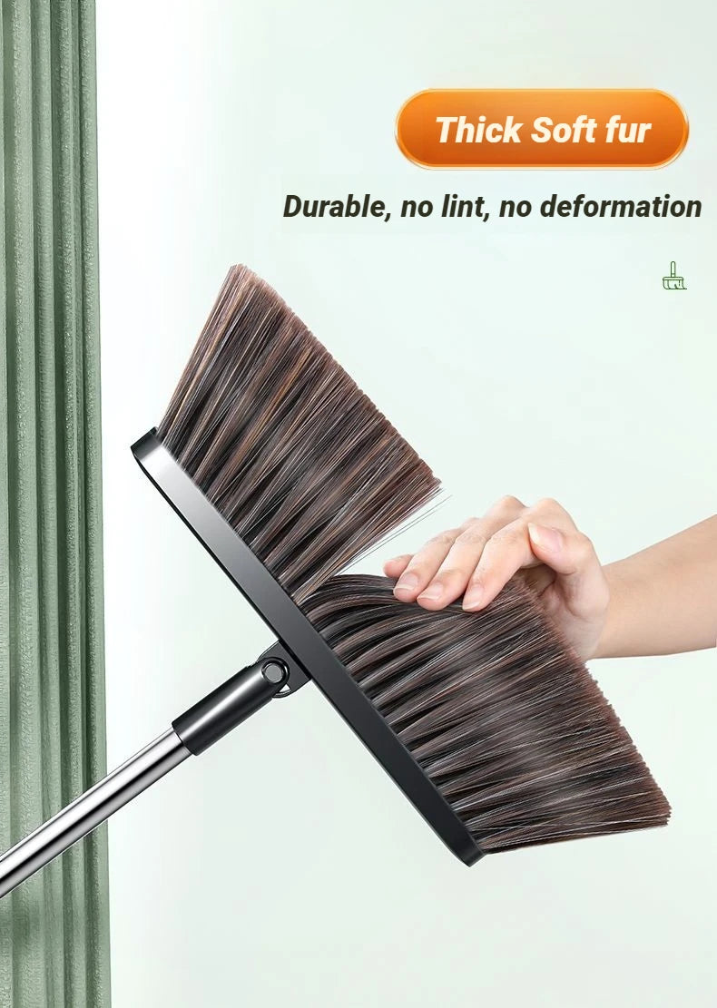 JOYBOS 30cm Broom Dustpan Set 180 Rotate Sweep Floor Brush For Home Office Living Room Garbage Shovel Broom Cleaning Tool