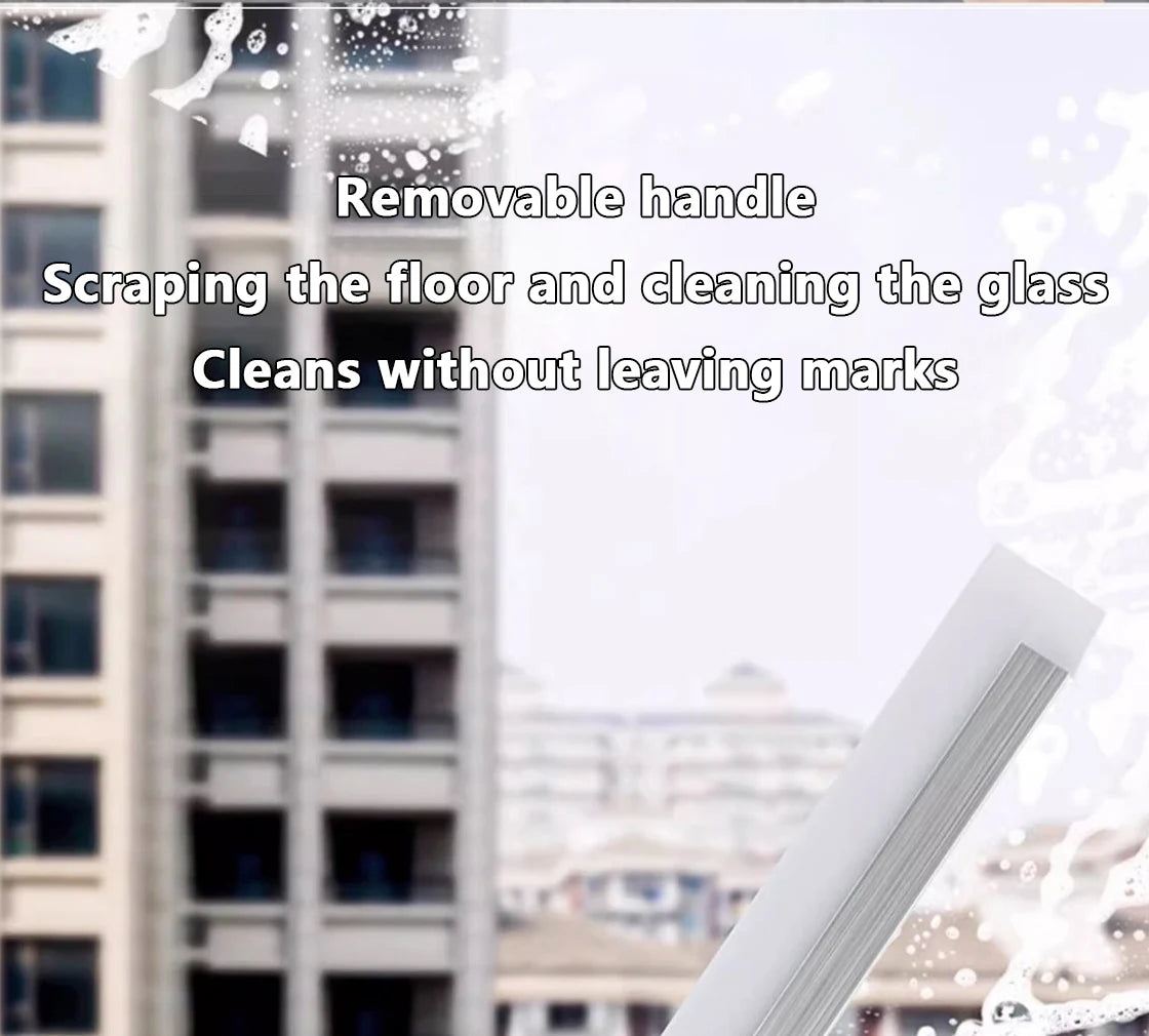 Silicone Scraper Broom Magic Wiper Floor Toilet Bathroom Squeegee Scrubber High Place Glass Wiper Household Cleaning Tools