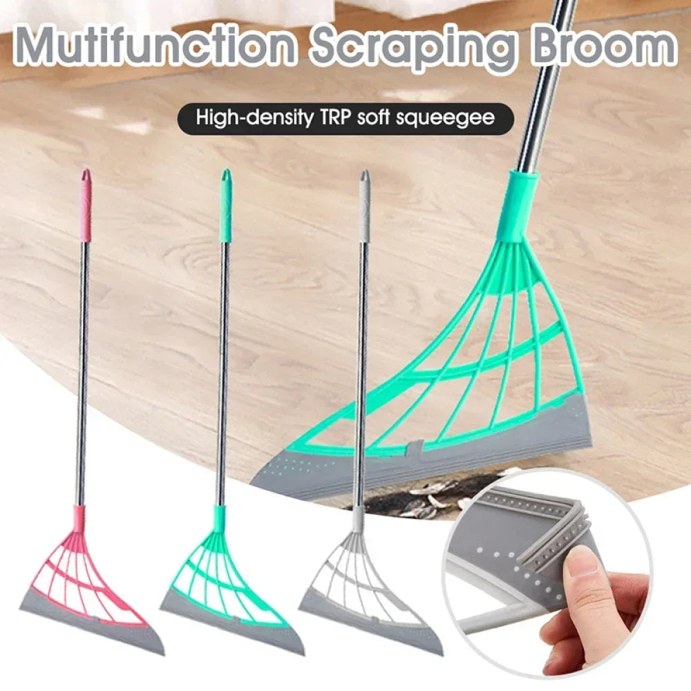 1/5/10PCS Magic Broom Window Washing Wiper Silicone Broom Floor Cleaning Squeegee Magic Sweeper Cleaning Home Silicone Mop