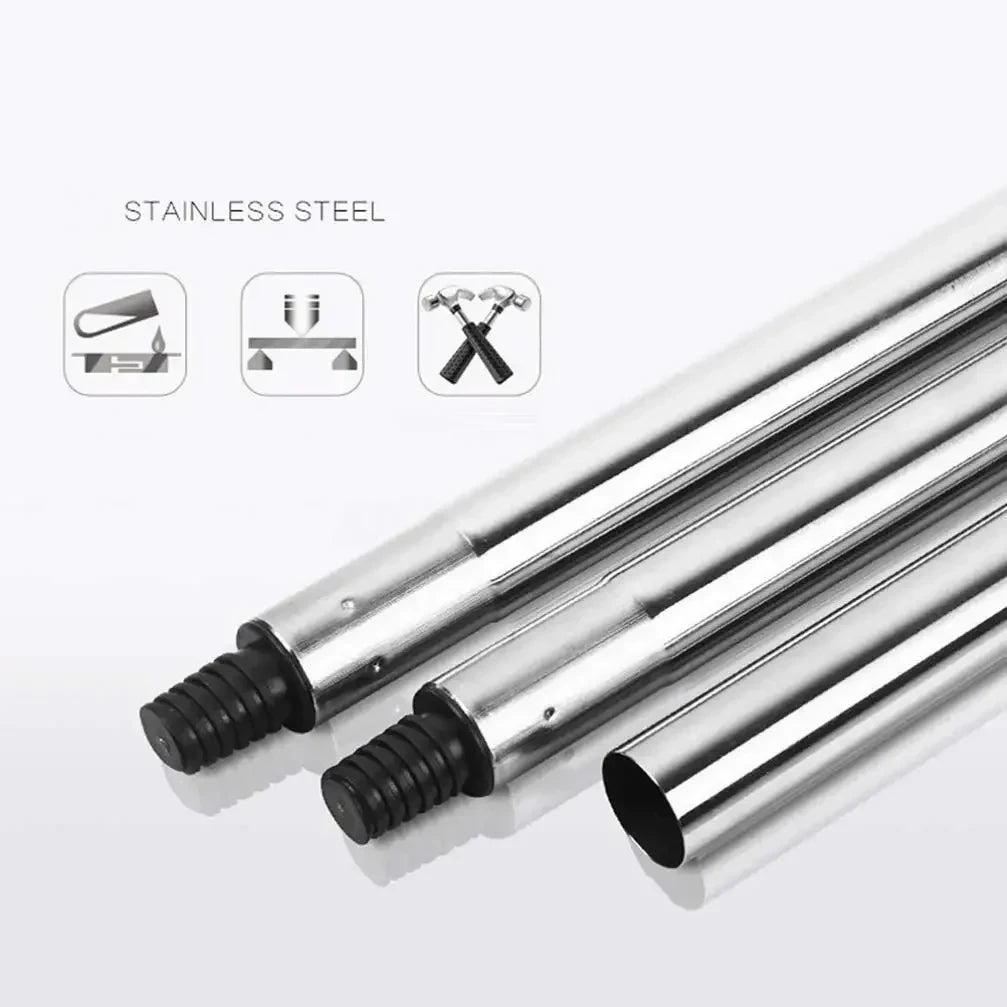 360° Hand Push Sweeper Vacuum Cleaner Sweeping and Mopping All-in-one Machine Broom Dustpan Combination for Home Office Cleaning