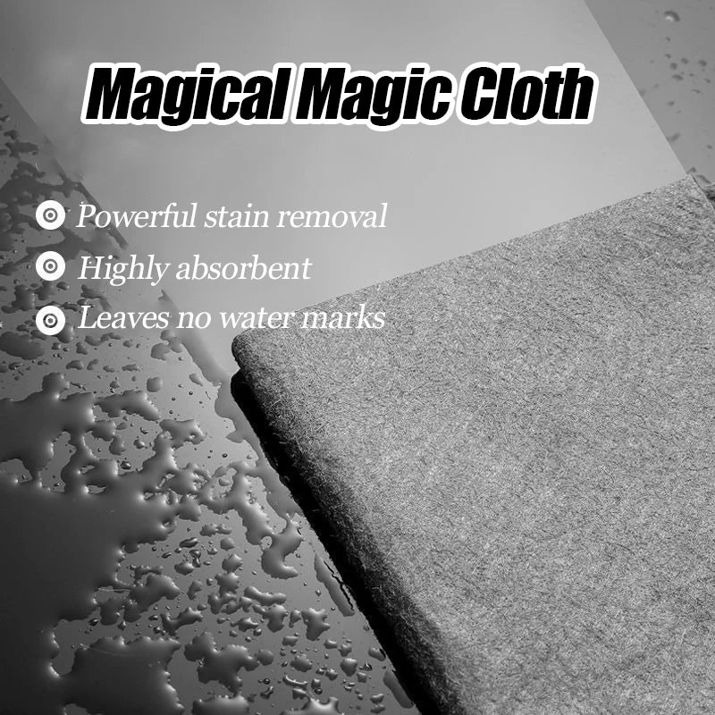 Thicker Magic Cleaning Cloth No Watermark No Trace Clean Rag  Microfiber Wash Reusable Dried Wiping Window Glass Kitchen Towel