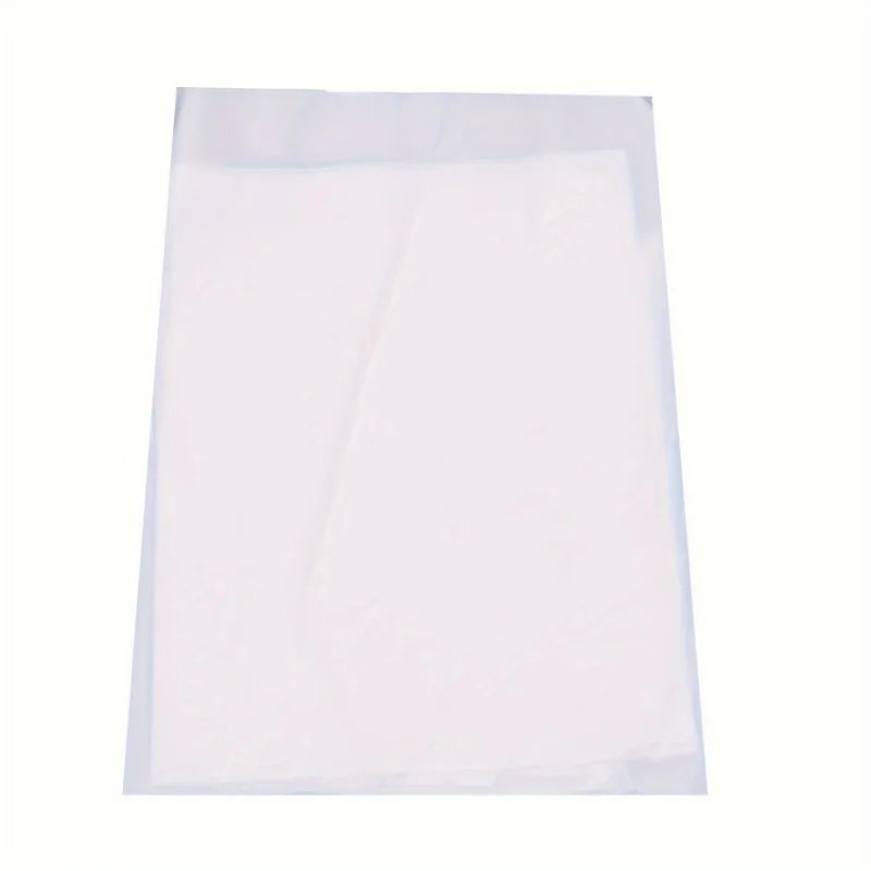 100pcs Disposable White Plastic Aprons Waterproof And Stain Resistant Apron For Cooking Painting Restaurant  Kitchen Accessories