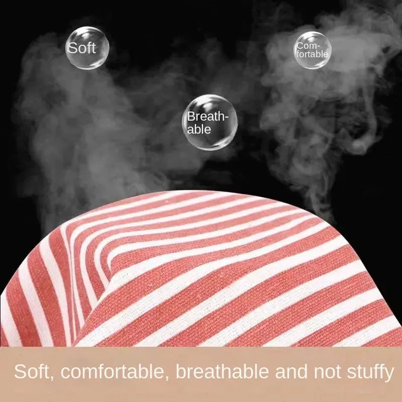 Kitchen Apron Fashionable Linen Striped Aprons For Restaurant Work Chef Waiter Adjustable Size Household Kitchen Cleaning Apron