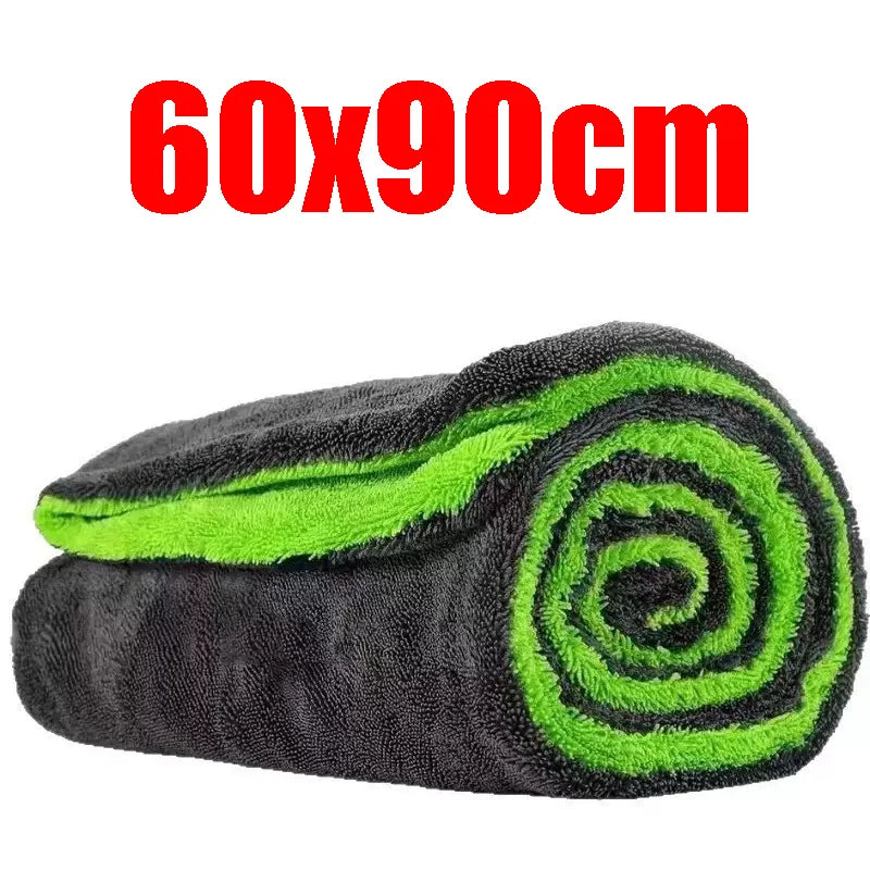 Microfiber Car Wash Towel Large Car Quick Drying Cloth Super Absorbent Car Window Cleaning Towel Thicken Car Detailing Rags