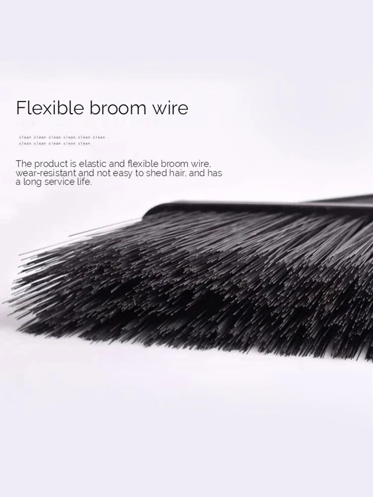 50cm Outdoor Broom Household Cleaning Tool Sanitation Warehouse Factory Garden Courtyard Hard Bristled Labor-saving Broom