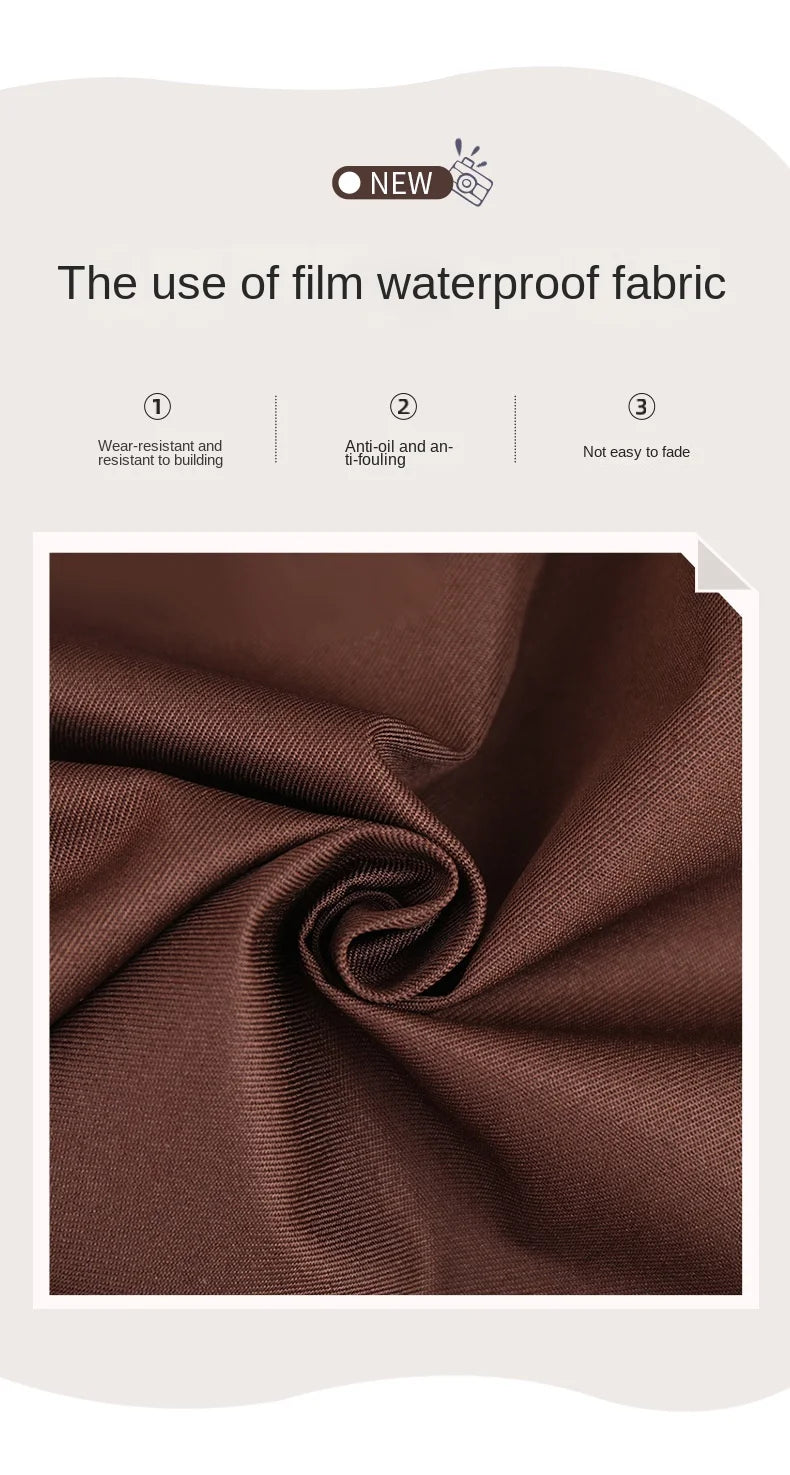 Household Apron for Women Kitchen Waterproof and Oil-Proof Sleeveless Apron Fashion Internet Celebrity Cute Suspender Work Clothes for Men