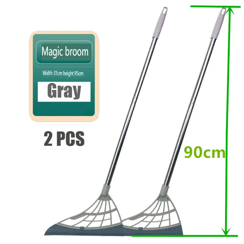 1/5/10PCS Magic Broom Window Washing Wiper Silicone Broom Floor Cleaning Squeegee Magic Sweeper Cleaning Home Silicone Mop