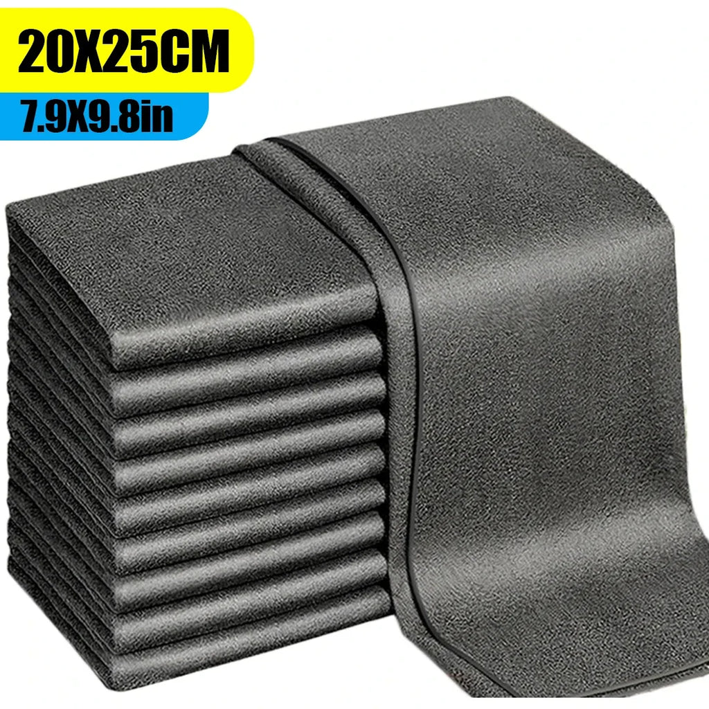 Magic Cleaning Cloths Reusable Microfiber Washing Rags Microfiber Glass Clean Towel Washable Lint-free Cleaning Rags