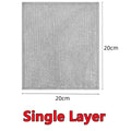 30-1pc Magic Cleaning Cloth Thickened Double-sided Metal Steel Wire Rags Kitchen Dish Pot Washdishing Cloths Towel Clean Tools