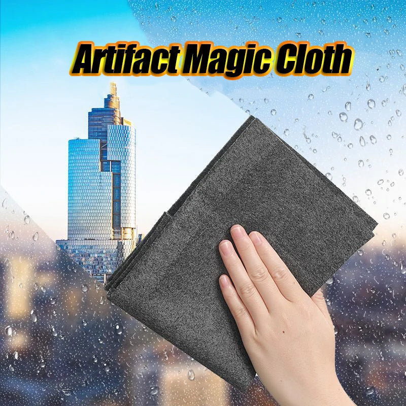Thicker Magic Cleaning Cloth No Watermark No Trace Clean Rag  Microfiber Wash Reusable Dried Wiping Window Glass Kitchen Towel