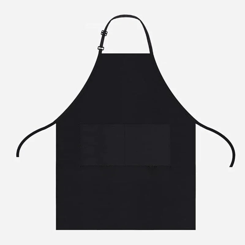 Customizable White Black Apron Customize Logo Personalized Apron Waterproof For Man Women Cooking Restaurant Waiter Work Clothes