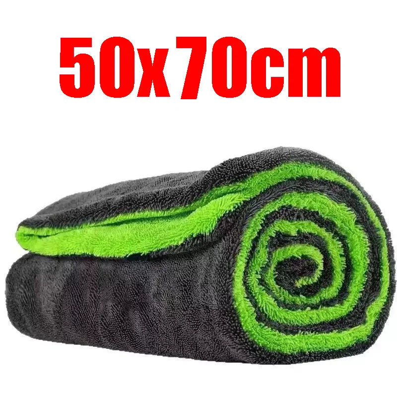 Microfiber Car Wash Towel Large Car Quick Drying Cloth Super Absorbent Car Window Cleaning Towel Thicken Car Detailing Rags