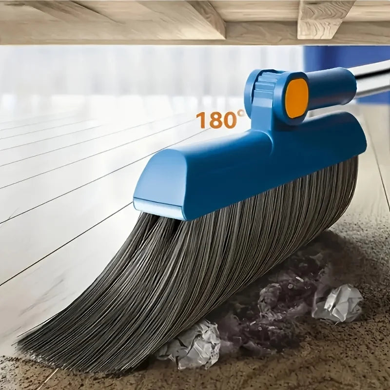 Household Dustpan Combination Rotary Long-rod Broom Set Two-piece Broom Combination Cleaning Multi-functional Broom