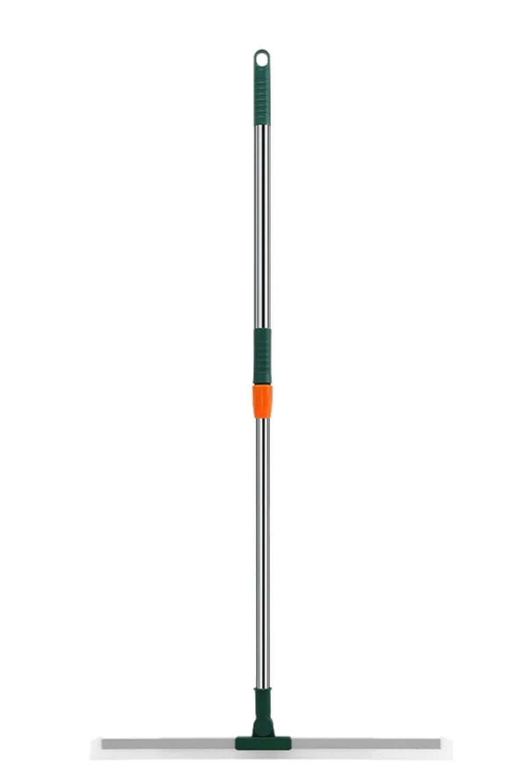 Magic Broom Silicone Bathroom Floor Scraper Household Bathroom Cleaning Squeegee Plastic Handle Two-In-One Dry And Wet Use