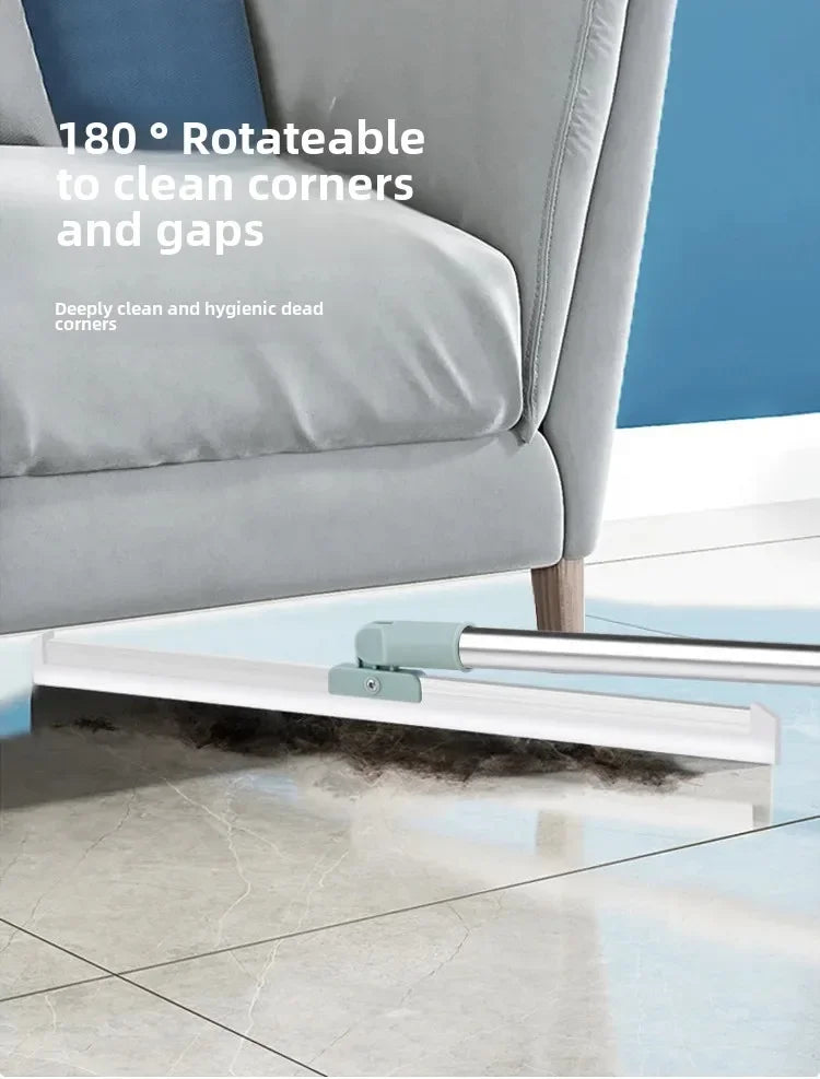 Magic Broom Silicone Bathroom Floor Scraper Household Bathroom Cleaning Squeegee Plastic Handle Two-In-One Dry And Wet Use