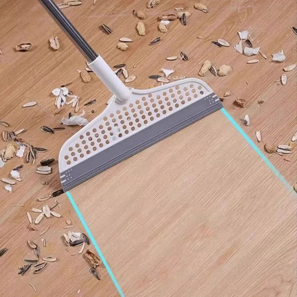 Silicone Scraper Broom Magic Wiper High Place Glass Wiper Floor Mop Household Splicing Cleaning Broom Bathroom Sweeping Water