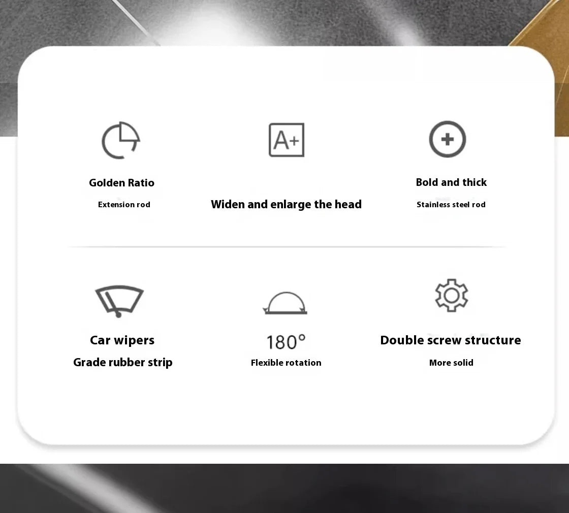 Silicone Scraper Broom Magic Wiper Floor Toilet Bathroom Squeegee Scrubber High Place Glass Wiper Household Cleaning Tools