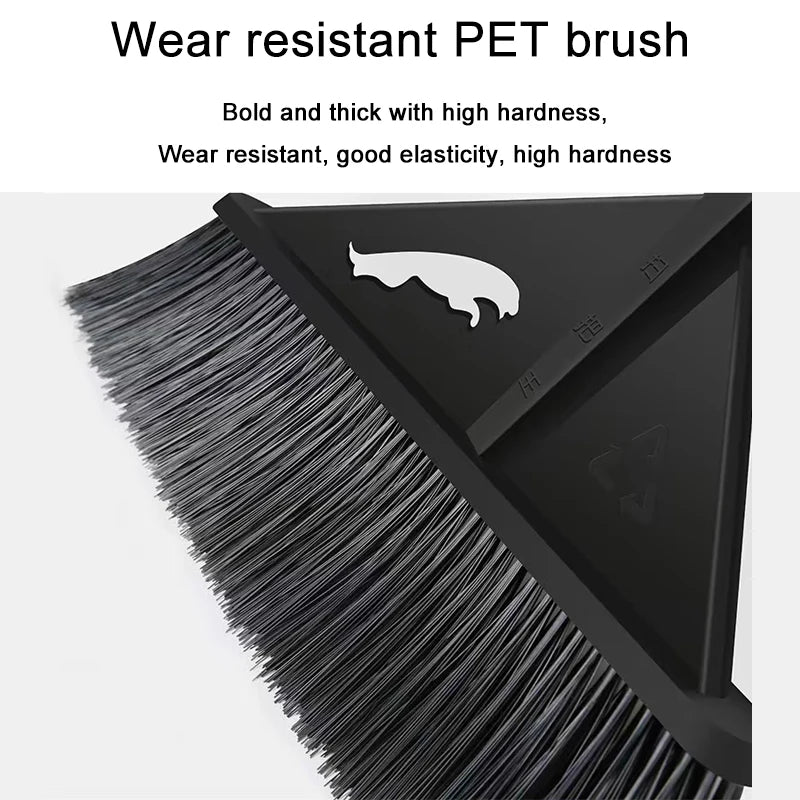 50cm Outdoor Broom Household Cleaning Tool Sanitation Warehouse Factory Garden Courtyard Hard Bristled Labor-saving Broom