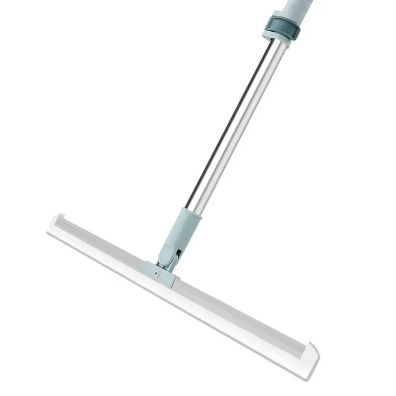 Magic Broom Silicone Bathroom Floor Scraper Household Bathroom Cleaning Squeegee Plastic Handle Two-In-One Dry And Wet Use