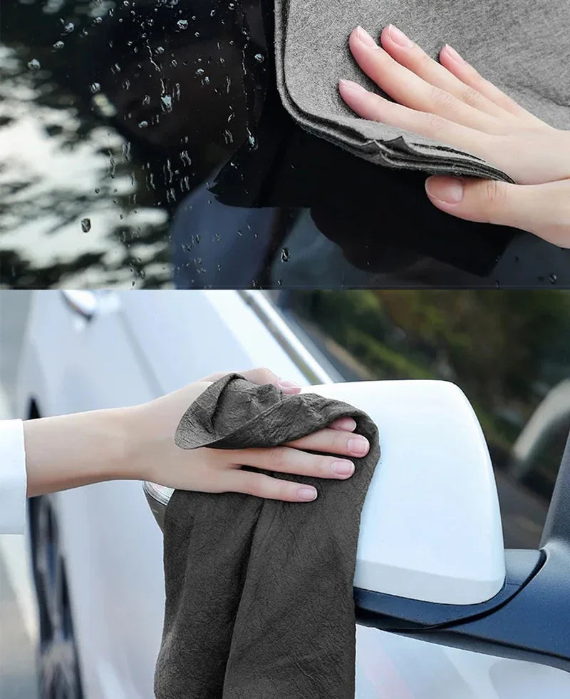 Magic Cleaning Cloths Reusable Microfiber Washing Rags Microfiber Glass Clean Towel Washable Lint-free Cleaning Rags