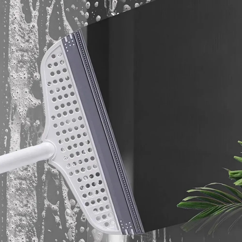 Silicone Scraper Broom Magic Wiper High Place Glass Wiper Floor Mop Household Splicing Cleaning Broom Bathroom Sweeping Water