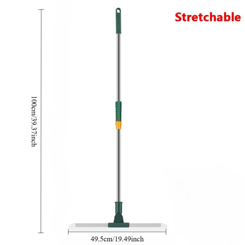 Silicone Scraper Broom Magic Wiper Floor Toilet Bathroom Squeegee Scrubber High Place Glass Wiper Household Cleaning Tools