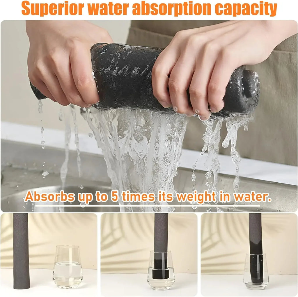 Magic Cleaning Cloths Reusable Microfiber Washing Rags Microfiber Glass Clean Towel Washable Lint-free Cleaning Rags